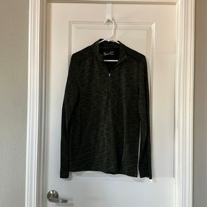 Green Quarter Zip